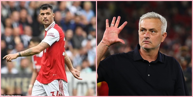 Rõ ràng hơn khả năng Granit Xhaka rời Arsenal để cộng tác với Jose Mourinho