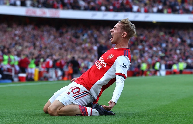 Emile Smith Rowe được Mikel Arteta khen ngợi