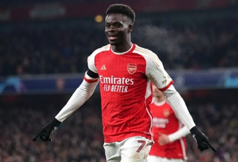 Bukayo Saka nói điều bất ngờ về khả năng vô địch Premier League của Arsenal