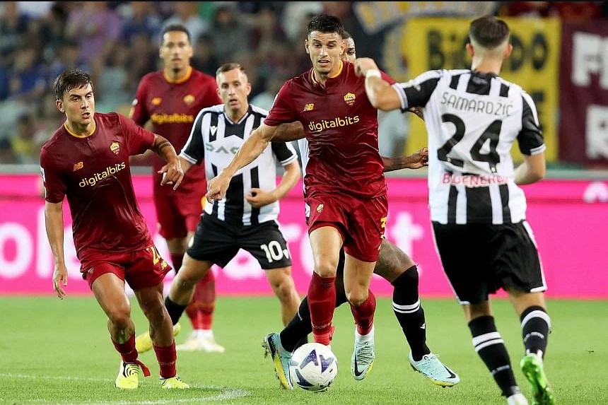 Nhận định soi kèo Roma vs Udinese lúc 23h00 ngày 22/09/2024